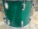 VINTAGE TAMA SUPERSTAR AQUA MARING 16x14 Floor Tom Drum