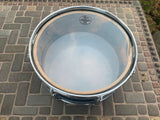 Vintage Rogers Holiday Blue Sparkle 14 x 5 Snare Drum - NEEDS WORK