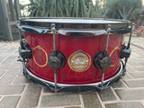 DW Collector's Series "Snakes and Arrows" Neil Peart Rush 6x14 Snare drum