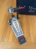 DW 9000 double bass pedal 9002 - Excellent/vg with case