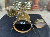 DW Collectors 5pc Bop Leopard Drum Set kit - 18" Kick