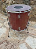 Tama Superstar Cherry 18" Floor Tom Drum 80's