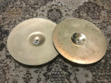 ZILDJIAN A Custom 14" hihat Drum Cymbals hi hat
