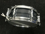 Ludwig LM404 Acrolite 5x14" Aluminum Snare Black Galaxy 1990s