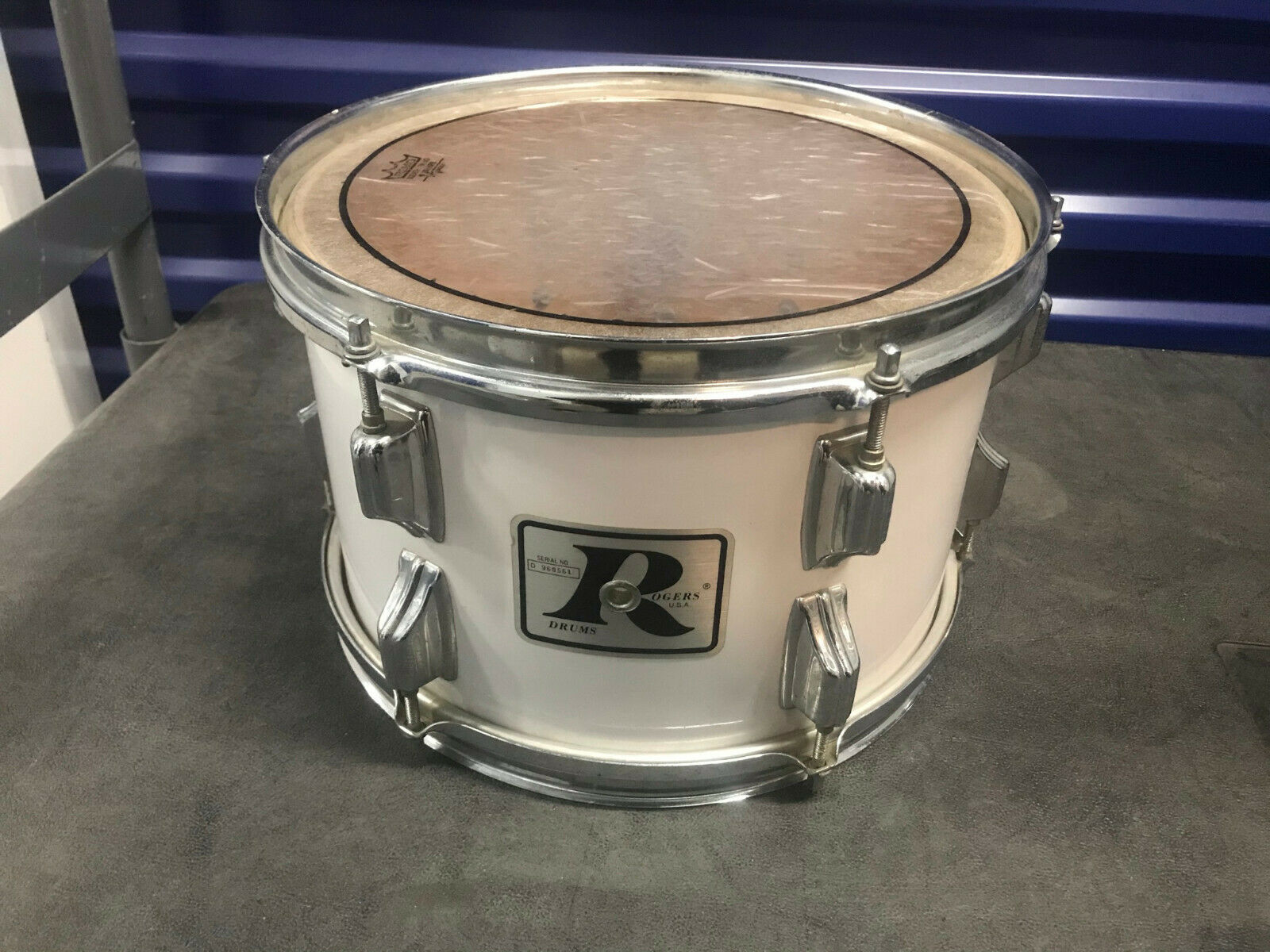 Vintage Rogers XP8 Maple 12x8 Tom Drum Blakes Drum Shop