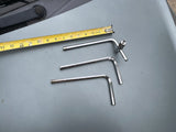 3x Pack Vintage Rogers Hex L arm