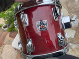 Tama Superstar Cherry 10x9 Cherry Tom Drum 80's