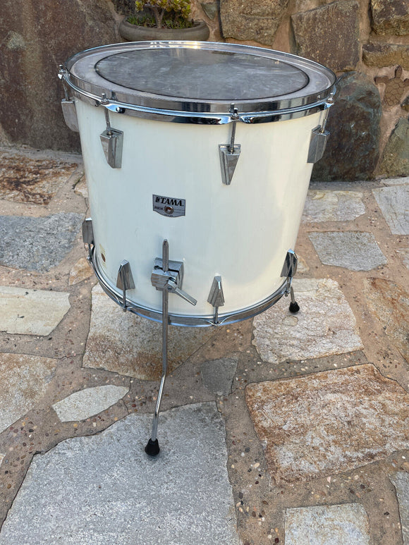 Tama Granstar 18 x 16 Floor Tom Drum White Gran Star