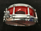 Pearl Crystal Beat 14 x 5 Ruby Red Snare Drum - Excellent