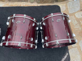 Sakae Almighty Birch 8pc Double Bass Drum Kit - Owned by Dave Mcgraw