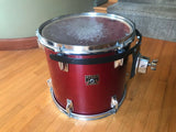Tama Superstar CAR CANDY APPLE RED  1980's 13x12  Tom Drum