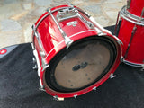 Pearl BLX Birch 6pc SEQUOIA RED LACQ Drum Set kit!!!