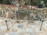 Hart Dynamics Aluminum Electronic Three Sided Drum Rack + BOOM ARMS