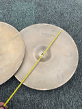 Vintage Zildjian Avedis 15" Rock Hihat hi hat Cymbals Pair 1488 1632 grams