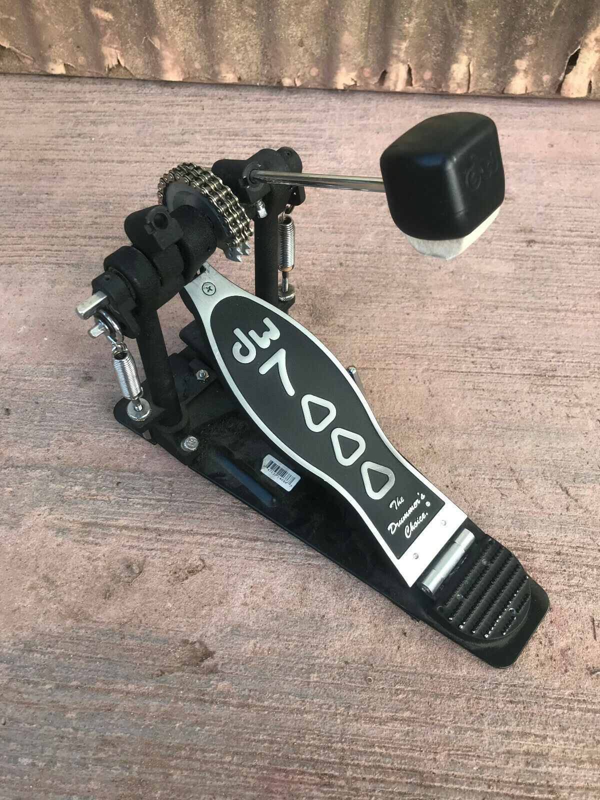 jet black power bass drum pedal DW 7000 Bass Drum Pedal