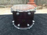 DW 16 x 13 hanging Tom Drum purple Satin