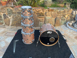 DW Collectors 5pc Champagne Sparkle Drum Set kit - EXCELLENT