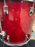 Tama Superstar Cherry 18x16" Floor Tom Drum 80's