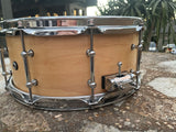 DW Drum Workshop 6x14 Collectors Series Snare Drum Satin Oil, Tube Lugs, Chrome