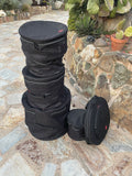 Road Runner Avenue 5pc Drum Bag Set Fusion - 10x10,12x11,22x18,16x16,14x6.5 +20