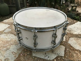 Mapex Saturn Pro White 14x 6.5 Snare Drum - Maple