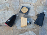 Lp Rock Rider Cowbell + Pearl Block + Lp aspire + Rhythm Tech The Rock pad LOT
