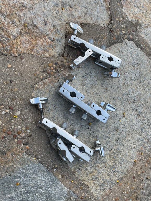 THREE PACK Pearl AX-20 Clamps Clamp Package