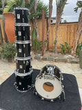 Sonor Phonic Black 6pc Drum Set kit
