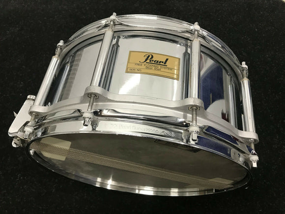 Pearl FREE FLOATING 14x6.5 Steel Snare Drum