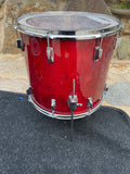 Tama Superstar Cherry 18x16" Floor Tom Drum 80's