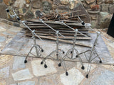 Four Pearl Drum Boom Cymbal Stands with Accesory Top Attachments