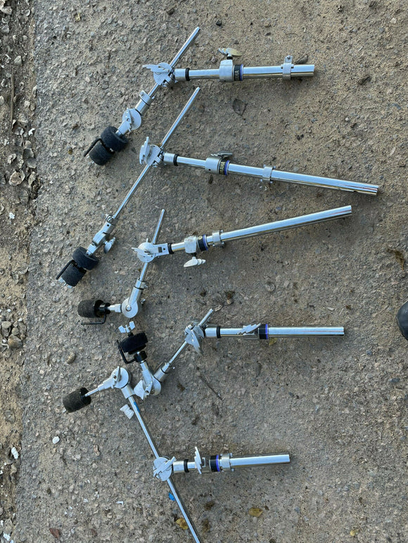5 Yamaha Boom Cymbal Top Stands Package