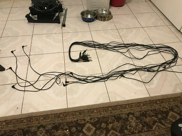 10x PACK PEARL DRUMS SUPER LONG LABELLED 1/4