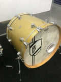 DW Collectors 6pc Drum Set kit . Gold badge!! Gold Sparkle Finish