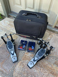 Pearl Eliminator CHAIN DRIVE Double Bass Drum Pedal w/ CASE