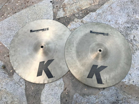 Zildjian K Mastersound Hi-Hat Cymbals 14