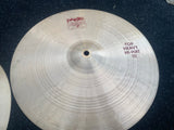 Paiste 2002 15" hi hat heavy hihat Cymbals Pair