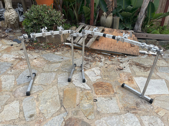 Pearl Icon 2 Sided Double Bass Drum Rack w/ 11 multiclamps