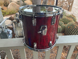 Tama Superstar Cherry 14x13 Cherry Tom Drum 80's