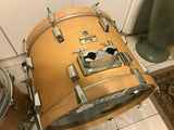 Pearl World Series Natural Finish Drum Set Kit 4pc with 20" kick Drum!!