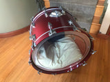 Tama Superstar Candy Apple Red CAR 1980's 22x16 Bass Drum
