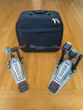 DW 9000 double bass pedal 9002 - Excellent/vg with case
