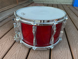 Yamaha Recording Custom 14x8 Snare Drum 80's Cherry Wine - Excellent
