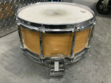 Pearl FREE FLOATING 14x6.5 Natural Maple Snare Drum