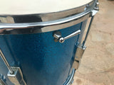 Ludwig 60s 14x14” Club Date Floor Tom Blue Sparkle