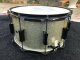 Pork Pie Little Squealer 14x8 Maple Silver Sparkle Snare Drum