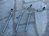 Three Pack Pearl Boom + Straight Cymbal Stands for racks