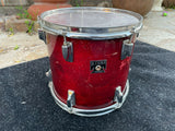 Tama Superstar Cherry 1980's 12 x 11 Tom Drum