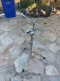 DW 9900 Heavy-Duty 9000 Series Double Tom Stand + Cymbal Boom Arm attachment