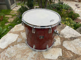 Tama Superstar Cherry 15x14 Cherry Tom Drum 80's
